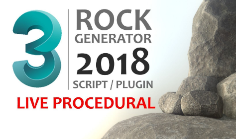 Rock Generator v2 For 3Ds Max Crack Download