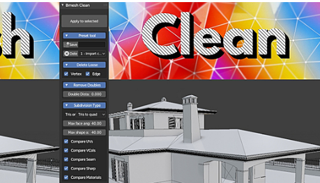 Bmesh Clean Addon Blender Crack Download