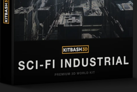 Kitbash3D Sci-Fi Industrial Crack Download