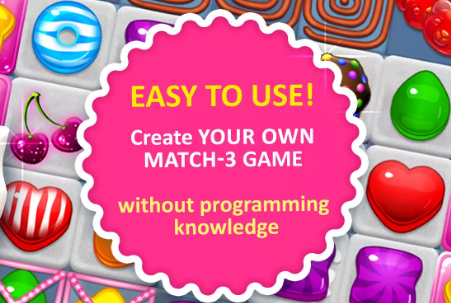 Unity3D Match 3 Sweet Sugar v1.3.3 Crack Download