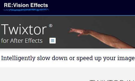 twixtor vs optical flow