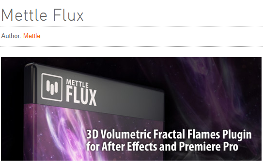 aescripts Mettle Flux 1.11.1 Mac Crack Download