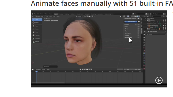 Blender KeenTools FaceBuilder 2022.2.0 Crack Updated Download