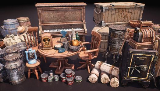 Unreal Engine 4 Western Props Pack Crack Download