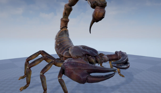 Unreal Engine 4.26 Giant Scorpion