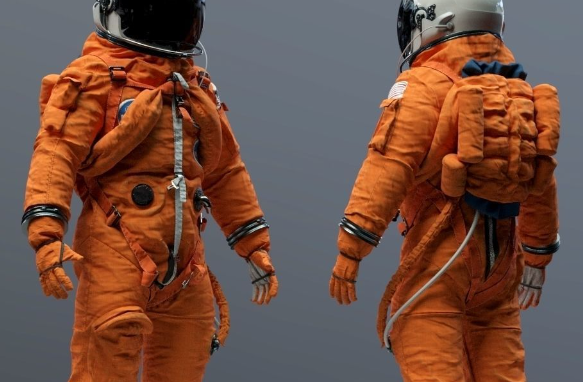 Albin NASA ACES SPACESUIT (DAZ-8.1 Rigged) Download