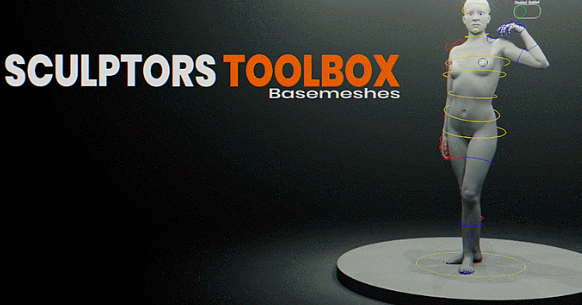 Blender Sculptors Toolbox - Generic Female Basemesh Crack Download