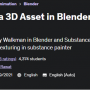 Udemy - Blender & Substance Modeling a Stylized Ornament Asset Download