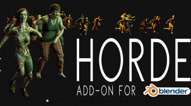 Blender 3.2+ Horde Crowd System Tools v1 Crack Download