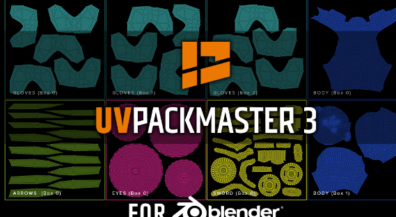 Blender 2.8+ Uvpackmaster Pro 3 v3.1.2 Crack 2023 Download