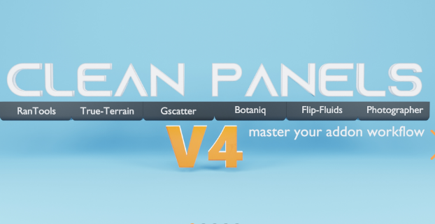 Blender 3.4 Clean Panels v4.0.6 Crack Update Download