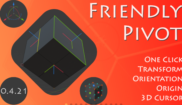 Blender 3.4 Friendly Pivot v0.4.21 Crack Update Download