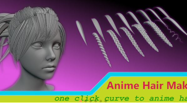 Blender 2.8+ Anime Hair Maker v1.5 Crack 2023 Download