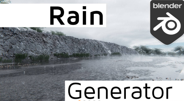 Blender 3.3+ Baga Rain Generator v1.0.6 Crack 2023 Download