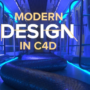 Motion Design School Modern Design in Cinema 4D FREE Course Download