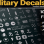ArtStation Military Decals Vol.1 FREE 2023 Download