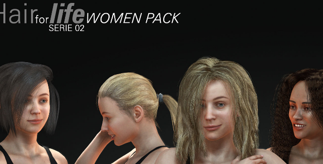 Reallusion HairForLife Series 02 Men+Women Crack Download