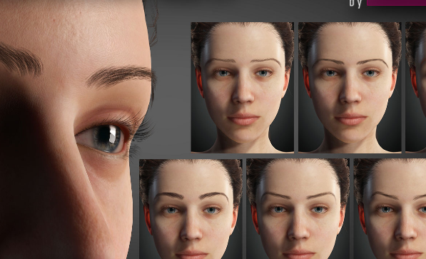 Reallusion Women Eyeborws Pack 01 FREE 2023 Download