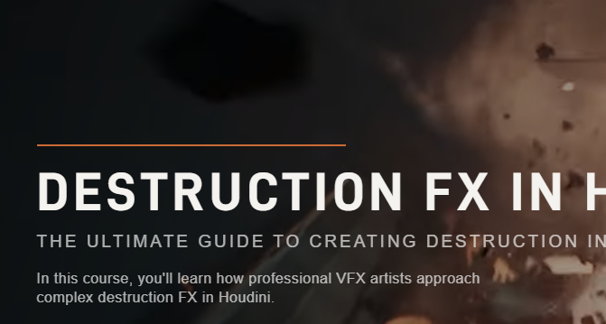 Rebelway Mastering Destruction FX in Houdini Course FREE Download