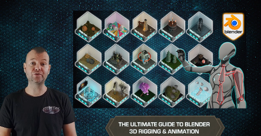 Udemy - The Ultimate Guide to Blender 3D Rigging & Animation Complete Course FREE Download