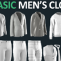 ArtStation 27 BASIC MEN'S CLOTHES PACK FREE 2023 Download