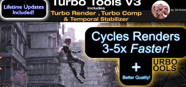 Blender 2.9+ Turbo Tools V3 3.6.0 FREE 2023 Update Download