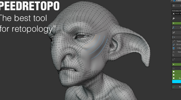 Blender 3.0+ SpeedRetopo v0.2.1 Crack 2023 Update Download
