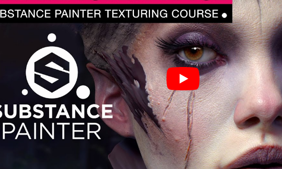 FlippedNormals Character Face Texturing in Substance Painter Complete Course FREE Download 2023