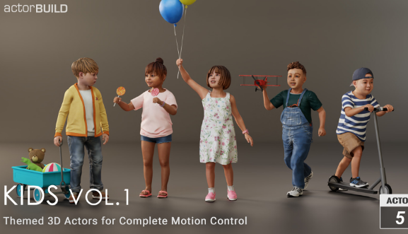 Reallusion – Kids Vol.1 CC4 Complete Crack 2023 Download