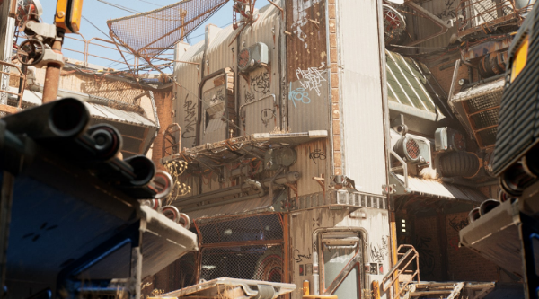UnrealEngine 5.1 – Scifi Railroad Terminal Facility (Nanite) Crack Download