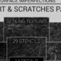 ArtStation - Surface Imperfections - Dirt & Scratches Pack 2023 Download