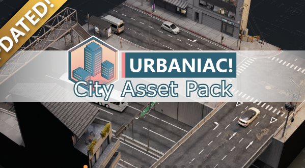 Blender 2.8+ Urbaniac! City Asset Pack v2.50 Pro Crack 2023 Download