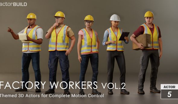 Reallusion – ActorCore – Factory Workers Vol.2 Crack 2023 Fast Download