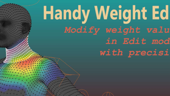 Blender Handy Weight Edit 1.2.6 Free Download