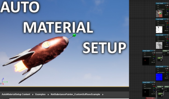 Unreal Engine 5.0 - Auto Material Setup v1.2 Crack 2023 Download