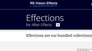 REVisionFX Effections Plus 25.08 OFX AE PR Crack Download
