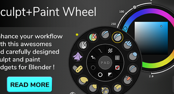 Blender 3 & 4- Sculpt-Paint Wheel v3.0.3 Crack 2023 Download