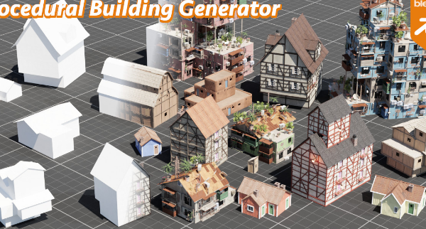 Blender 3.6 Procedural Building Generator v2 Crack 2023 Download