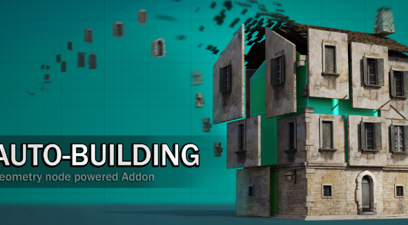 Blender 3.6 - Auto Building v1.0 + Assets Crack 2023 Download
