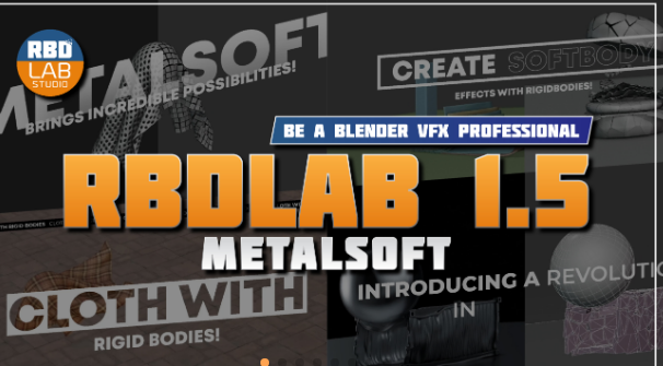 Blender 4 Update – Rbdlab v1.5.2 Crack 2023 Dec Update Download
