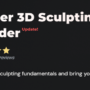 CGBoost - Master 3D Sculpting in Blender Course Crack 2023 Download