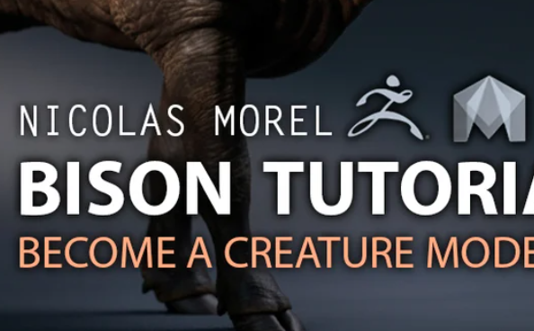 Gumroad – Bison Modeling Tutorial Complete Download