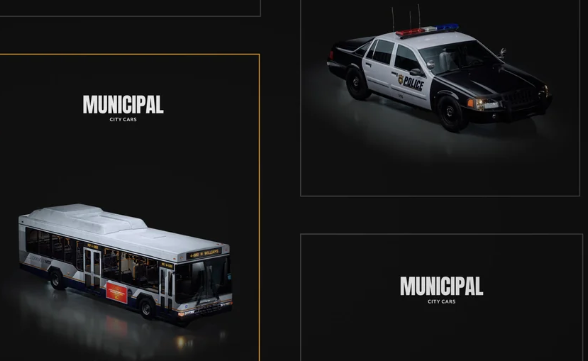 Kitbash 3D – Municipal Cars Models Crack 2023 Download