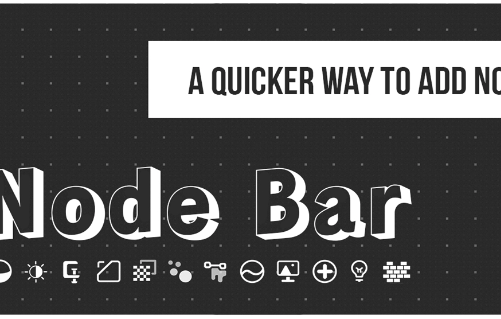 Blender 4 Update – Node Bar v1.1 Addon Crack 2024 Download