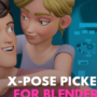 Blender 4 Updated - X-Pose Picker 3.0.2 + Presets Crack 2024 Download