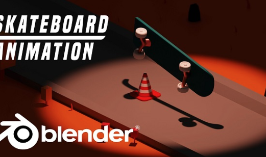 SkillShare - Create A Skateboard Animation With Blender Course Free Download