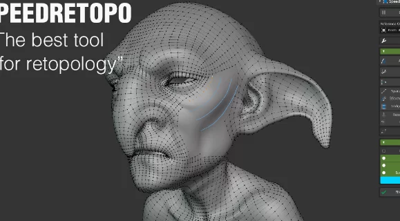 Blender SpeedRetopo v0.3.3 Addon Crack Download 2025