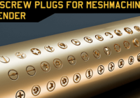 Blender 50 Screw Plugs For Meshmachine Crack Download