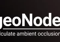 Blender 4 - geoNodesAO Free Addon Download