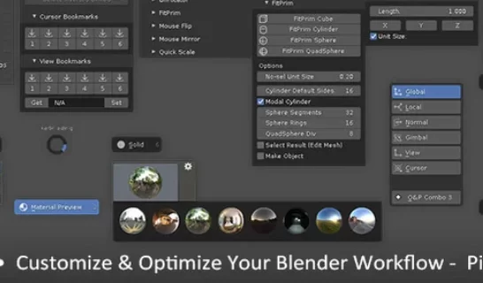 Blender keKit v3.43 Pro Modular General Tool Kit Crack Download